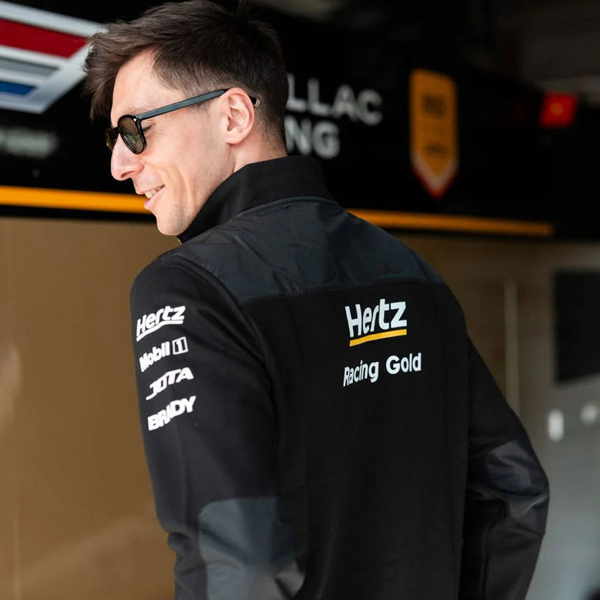 Hertz Team Jota Official Black Team 1/4 Zip Sweatshirt