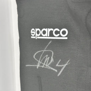 Lando Norris Signed Official McLaren 2023 Replica Balaclava In Display Frame