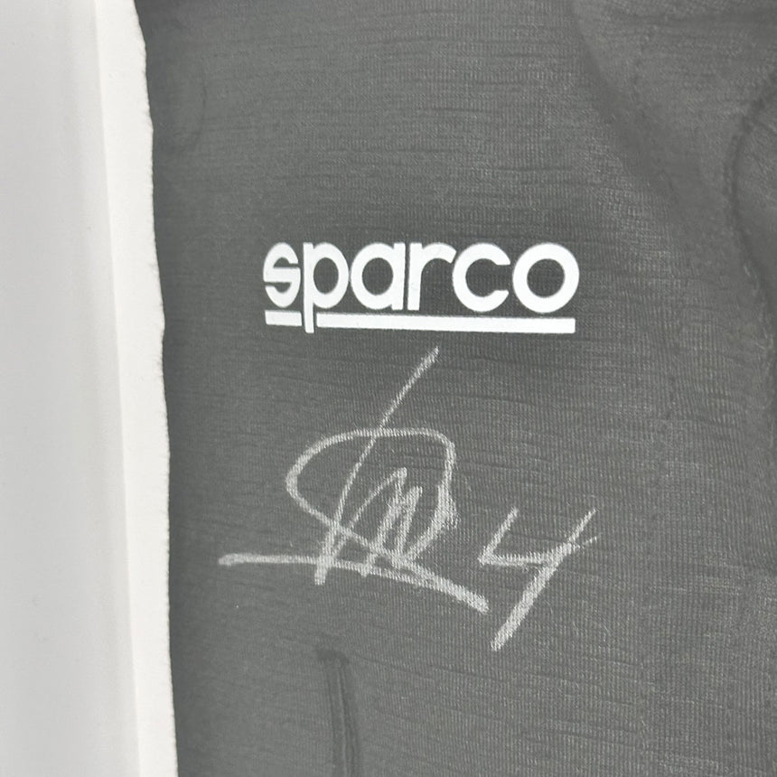 Lando Norris Signed Official McLaren 2023 Replica Balaclava In Display Frame