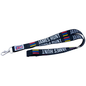 James Hunt Black Helmet 1976 Inspired Lanyard