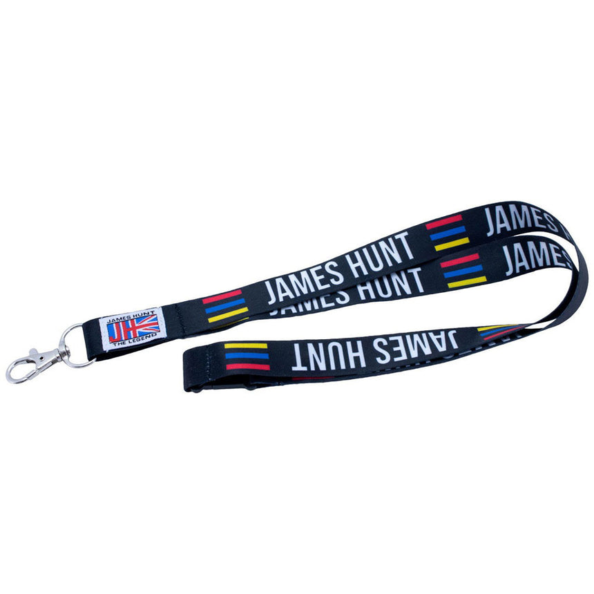 James Hunt Black Helmet 1976 Inspired Lanyard