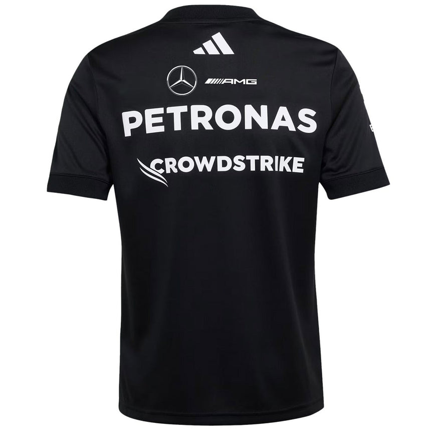 Mercedes-AMG Petronas F1 Team Black Adidas Drivers Tee Shirt