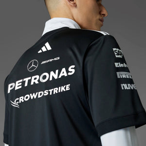 Mercedes-AMG Petronas F1 Team Black Adidas Drivers Tee Shirt