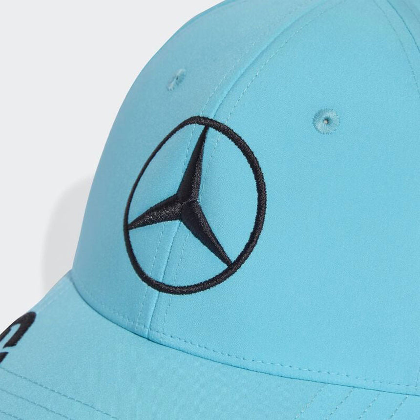 Mercedes F1 Team 2025 Light Blue George Russell #63 Adidas Adjustable Fit Cap