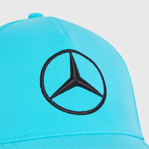 Mercedes AMG Petronas F1 Team #63 George Russell Blue Adidas Baseball Cap