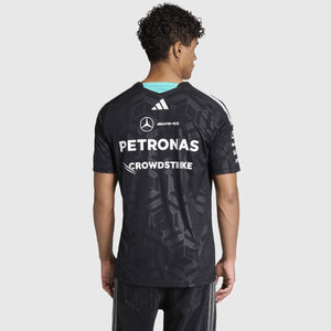 Mercedes AMG Petronas adidas F1 2026 Team Driver T-Shirt - Black