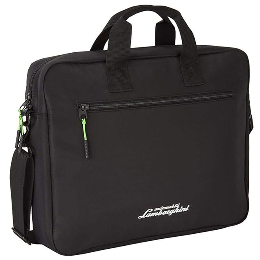 Lamborghini Squadra Corse Officially Licensed Black Team Business Laptop Bag