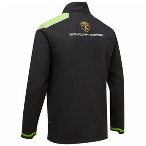 Lamborghini Squardra Corse Officially Licensed Ladies Black Softshell Jacket