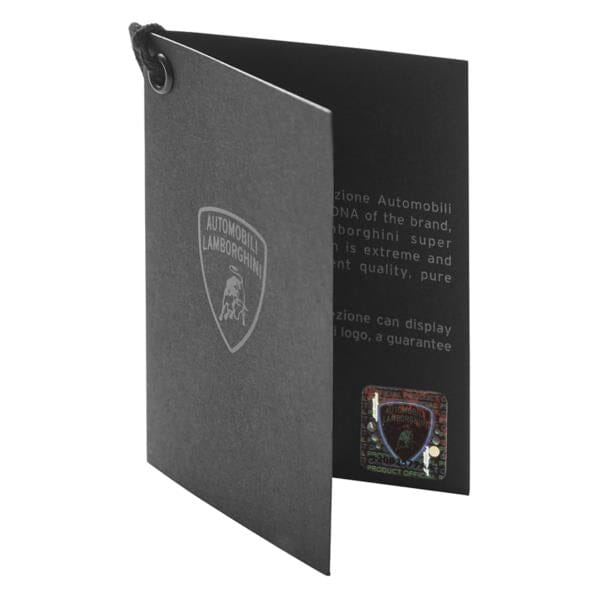 Automobili Lamborghini Squadra Corse Grey Sports Microfibre Towel