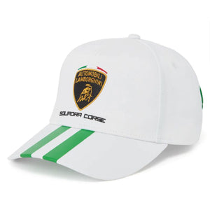Lamborghini Squadra Corse Double Stripes Official Licenced Team Cap