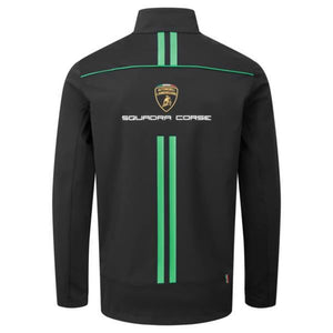Lamborghini Squadra Corse Black Team Softshell Jacket