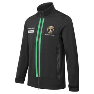 Lamborghini Squadra Corse Black Team Softshell Jacket