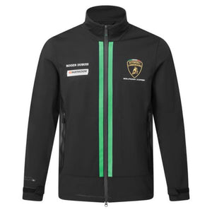 Lamborghini Squadra Corse Black Team Softshell Jacket