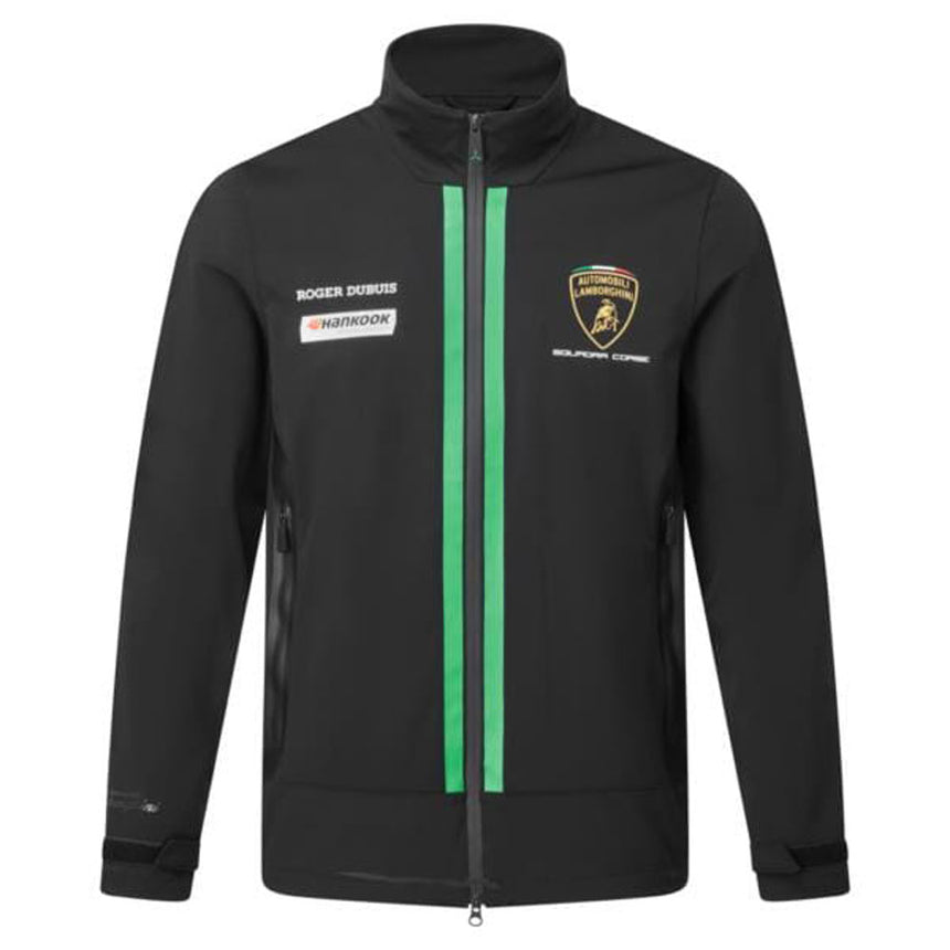 Lamborghini Squadra Corse Black Team Softshell Jacket