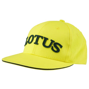 Lotus Kids Yellow Adjustable Size Flat Peak Cap
