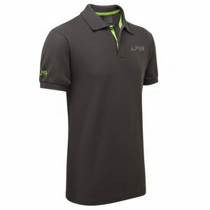 Lotus Motorsport Official Grey Classic Team Travel Polo Tee Shirt