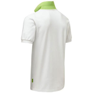 Lotus White Team Travel Polo Shirt
