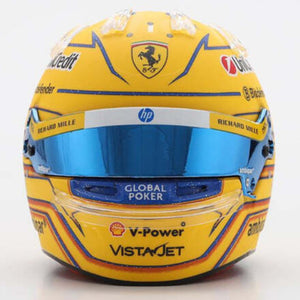 Looksmart 1:5 Scale Lewis Hamilton Scuderia Ferrari HP Miami GP 2025 Model Helmet