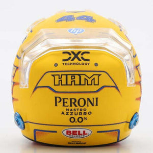 Looksmart 1:5 Scale Lewis Hamilton Scuderia Ferrari HP Miami GP 2025 Model Helmet