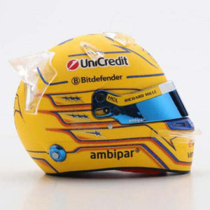 Looksmart 1:5 Scale Lewis Hamilton Scuderia Ferrari HP Miami GP 2025 Model Helmet
