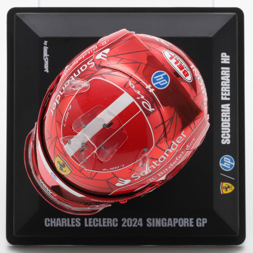 Looksmart 1:5 Scale 2024 Singapore GP Charles Leclerc Mini Helmet