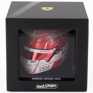 Looksmart 1:5 Scale Ferrari F1 Team #16 Charles Leclerc 2025 Mini Helmet