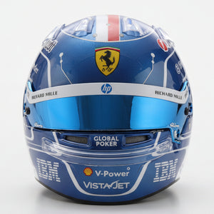 Looksmart 1:5 Scale Charles Leclerc Scuderia Ferrari 2025 Miami GP Model Helmet