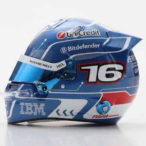 Looksmart 1:5 Scale Charles Leclerc Scuderia Ferrari 2025 Miami GP Model Helmet