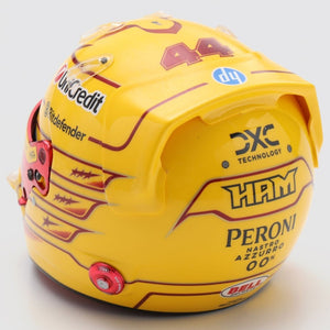 Looksmart 1:5 Scale Lewis Hamilton Scuderia Ferrari HP Monaco GP 2025 Model Helmet