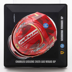 Looksmart 1:5 Scale Charles Leclerc Scuderia Ferrari HP Las Vegas GP 2025 Model Helmet