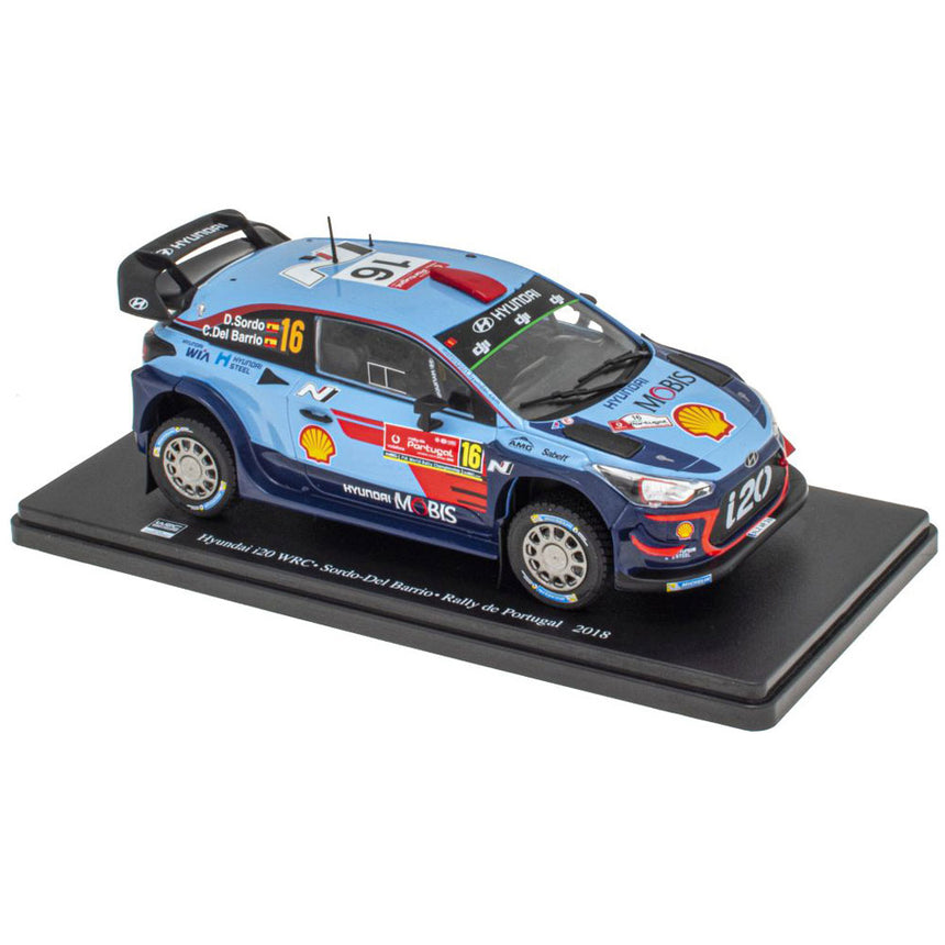 Hyundai i20 WRC - Sordo/Del Barrio - Raily de Portugal 2018 1:24 Scale