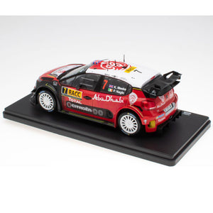 Citroen C3 WRC - Kris Meeke - RallyRACC Catalunga-Costa Daurada 2017 1:24 Scale