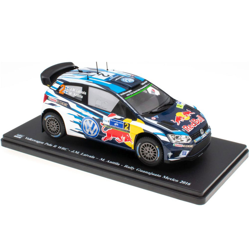 Volkswagen Polo R WRC - J.M. Latvia/M.Anttila- Rally Guanajuato Mexico 2016 1:24 Scale
