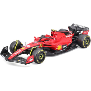 Bburago 1:43 Scale Die‑Cast Ferrari SF23 2023 F1 Car #16 Charles Leclerc - Window Box
