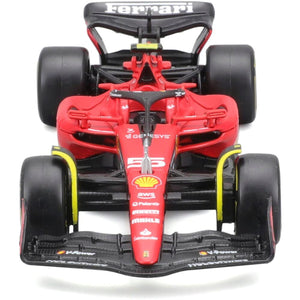 Bburago 1:43 Scale Die‑Cast Ferrari SF23 2023 F1 Car #16 Charles Leclerc - Window Box