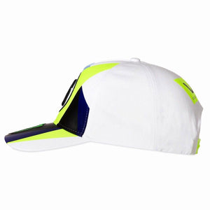 VR46 Valentino Rossi #46 White Monster Adjustable Snap Back Cap