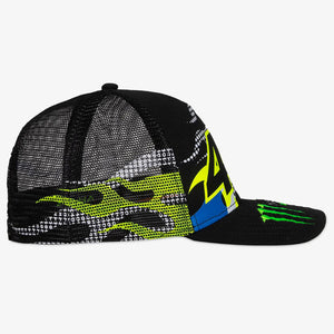 Valentino Rossi VR46 Moto GP Monster Visor Trucker Adjustable Size Baseball Cap