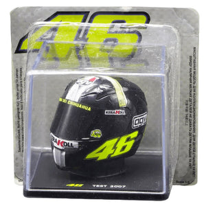 Valentino Rossi VR46 Replica 1:5 Scale Mini Helmet Test 2007