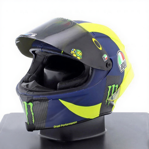 Valentino Rossi VR46 Replica 1:5 Scale Mini Helmet Season 2019