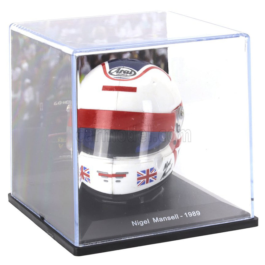 Nigel Mansell 1:5 Scale 640 F1-89 Team Ferrari 1989 Season Model Helmet