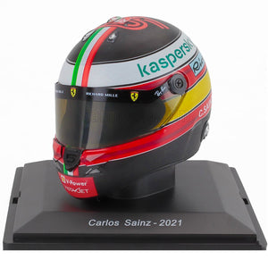 Carlos Sainz #55 1:5 Scale Scuderia Ferrari SF-21 6th Monza Italy GP 2021 Helmet