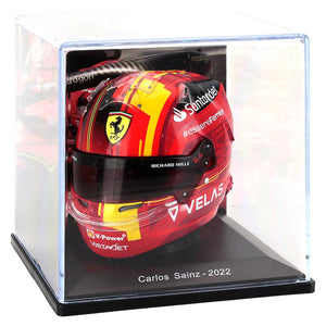Carlos Sainz #55 1:5 Scale Scuderia Ferrari SF-25 4th Spanish GP 2022 Helmet