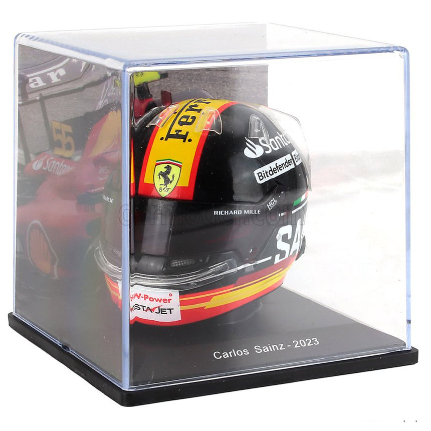 Carlos Sainz #55 1:5 Scale Scuderia Ferrari SF-23 3rd Monza Italy GP 2023 Helmet