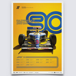 Formula 1 Decades 90s Williams Limited Edition