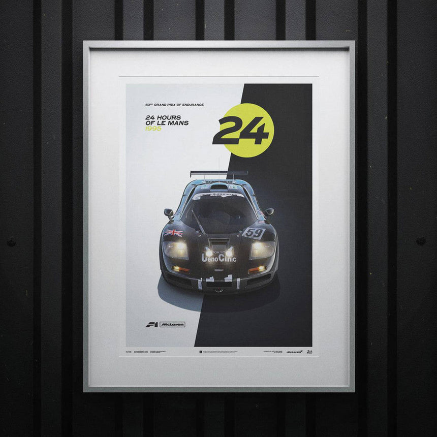 McLaren F1 GTR | 24h Le Mans Print Poster