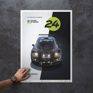 McLaren F1 GTR | 24h Le Mans Print Poster