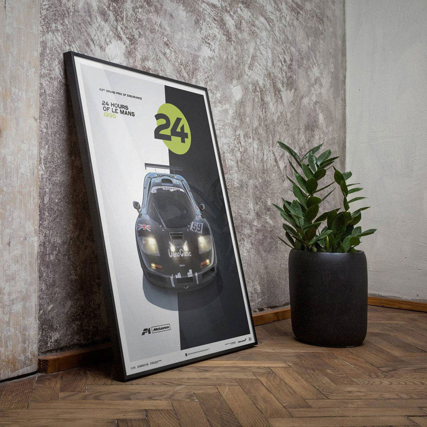 McLaren F1 GTR | 24h Le Mans Print Poster