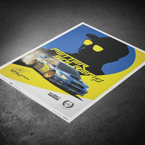 Subaru Impreza WRC 2003 - Petter Solberg Print Poster