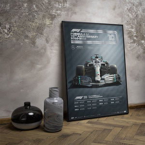 FORMULA 1® DECADES - 2010s Mercedes-AMG Petronas F1 Team Print Poster