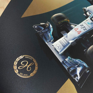Mercedes-AMG Petronas Dual in the Dessert Collectors Edition